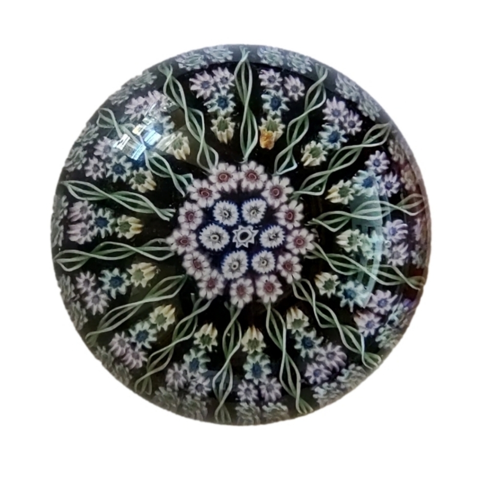 Perthshire Millefiori Art Glass Paperweight